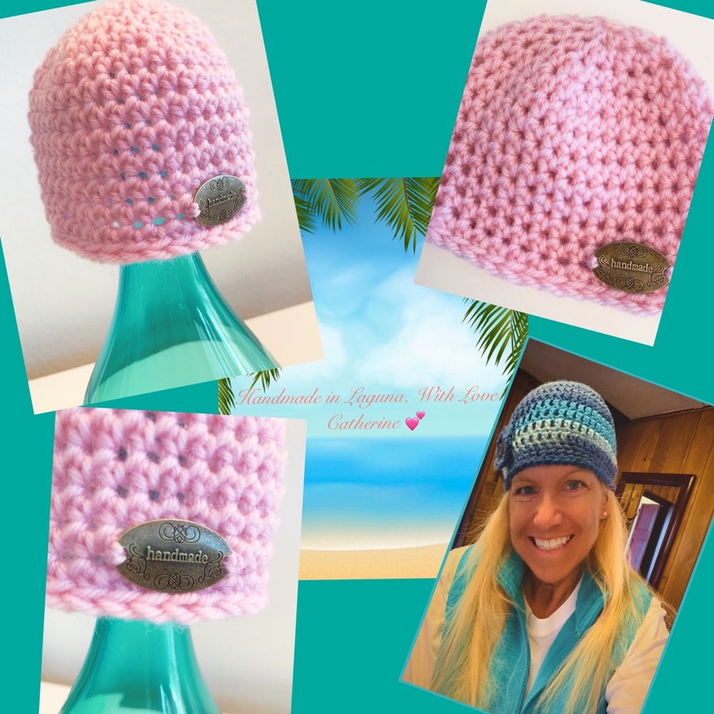 Beanies Handmade in the Salty Air of Laguna Beach!